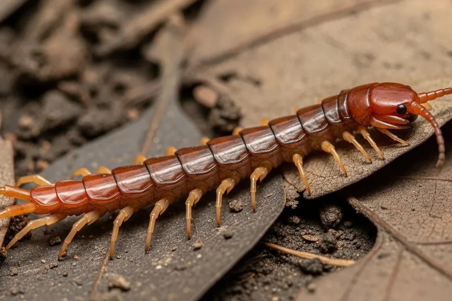 Centipede: one leg pair per segment.